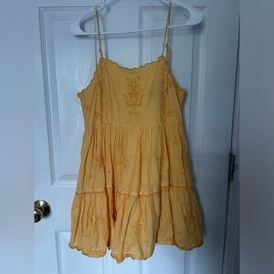 Yellow Urban Outfitters Mini Dress